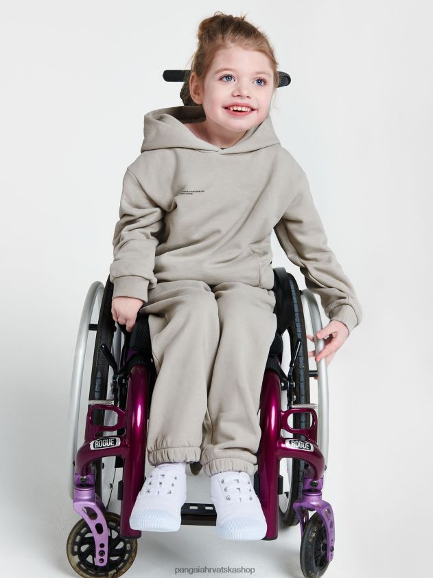 odjeća Pangaia 365 trenirke kamen djeca 4VDHN0630