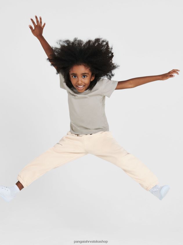 odjeća Pangaia 365 trenirke pijesak djeca 4VDHN0636