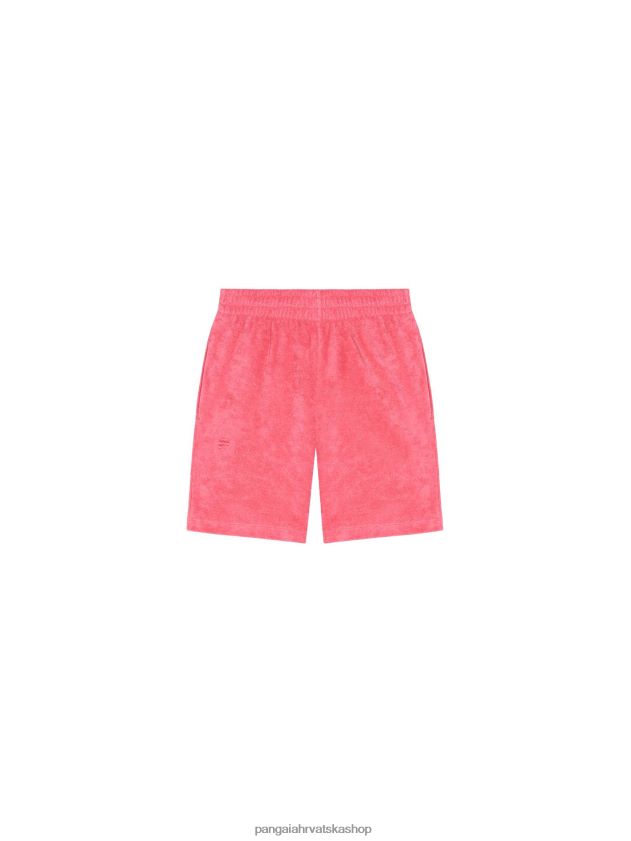 odjeća Pangaia kratke hlače za ručnike lotos ružičasta djeca 4VDHN0615
