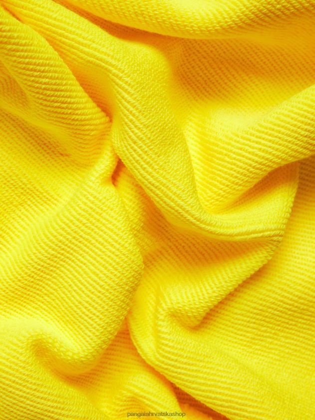 odjeća Pangaia wahp trenirke šafran žuta djeca 4VDHN0648