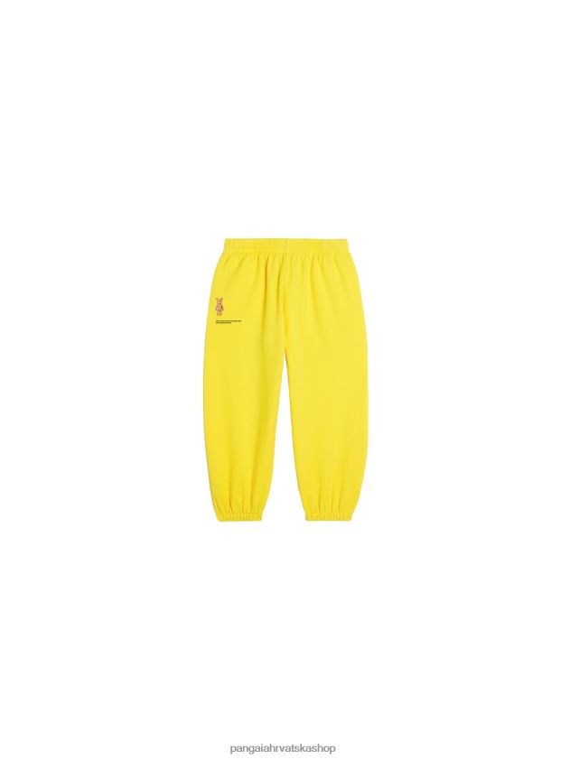 odjeća Pangaia x haroshi be@rbrick trenirke šafran žuta djeca 4VDHN0645