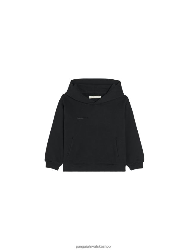 odjeća Pangaia 365 majica s kapuljačom crno djeca 4VDHN0542