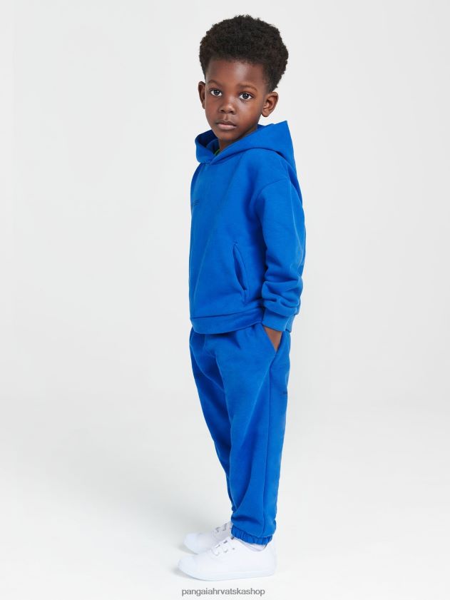 odjeća Pangaia 365 majica s kapuljačom kobalt plava djeca 4VDHN0550