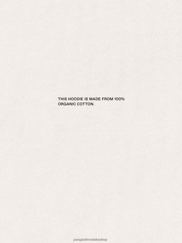 odjeća Pangaia 365 majica s kapuljačom prljavo bijela djeca 4VDHN0554