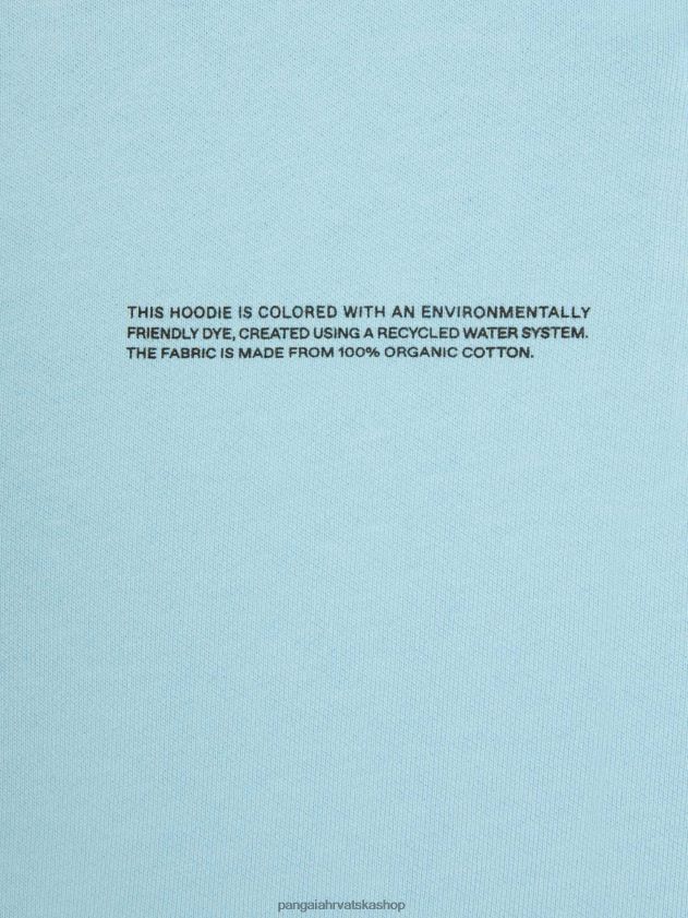 odjeća Pangaia 365 majica s patentnim zatvaračem nebesko plavo djeca 4VDHN0552