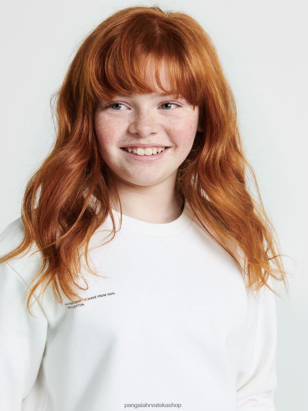 odjeća Pangaia 365 trenirka prljavo bijela djeca 4VDHN0573