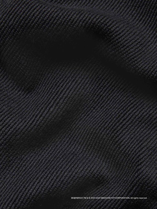 odjeća Pangaia x haroshi be@rbrick majica s kapuljačom crno djeca 4VDHN0546