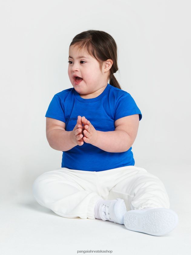 odjeća Pangaia 365 pprmint jezgra majice kobalt plava djeca 4VDHN0591