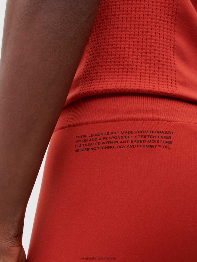 odjeća Pangaia motion x tajice jaspis crvena muškarci 4VDHN0527