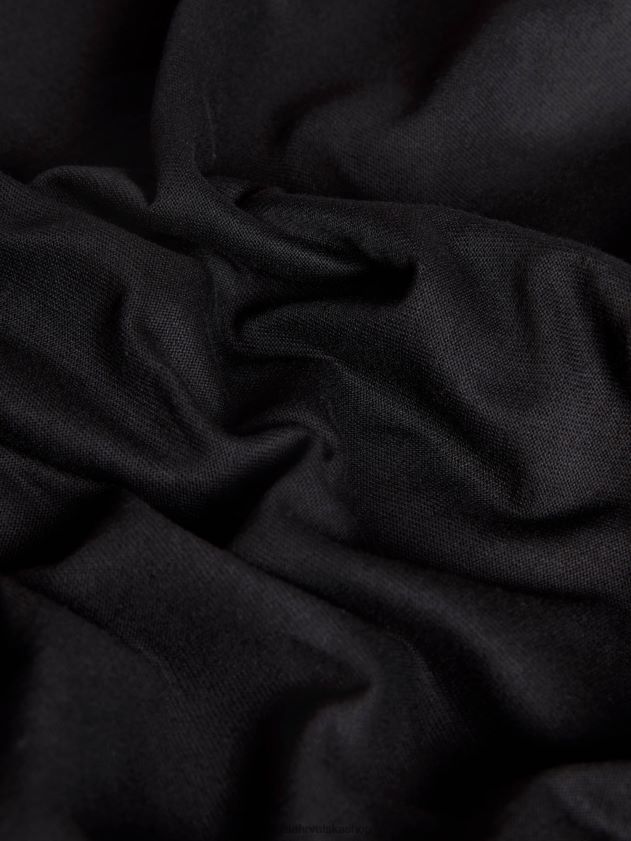 odjeća Pangaia salonke od organskog pamuka s c-vlaknom crno muškarci 4VDHN0531