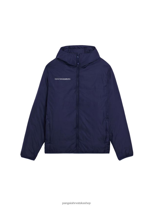 odjeća Pangaia flwrdwn lite puf jakna mornarsko plava muškarci 4VDHN0536