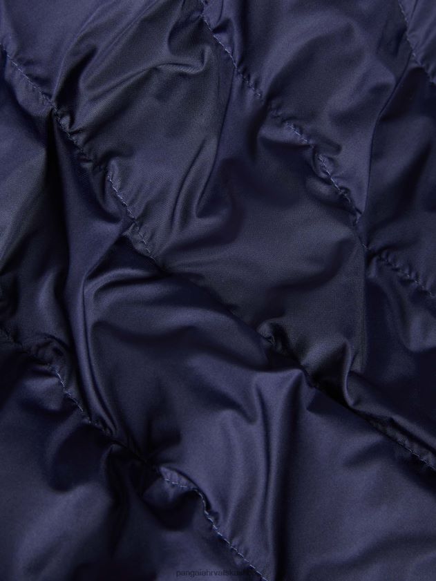 odjeća Pangaia flwrdwn lite puf jakna mornarsko plava muškarci 4VDHN0536