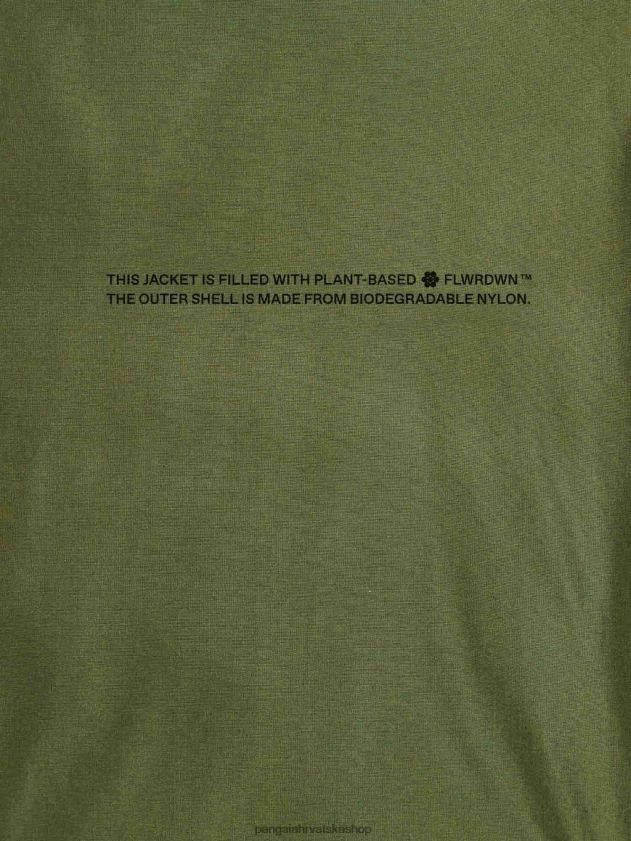 odjeća Pangaia flwrdwn lite puf jakna ružmarin zeleni muškarci 4VDHN0534