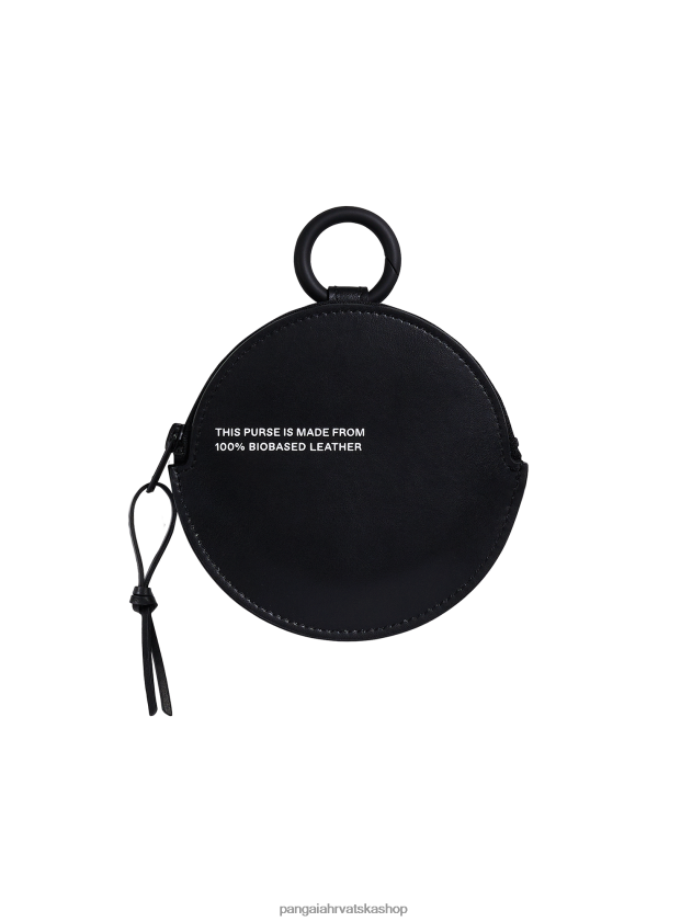 pribor Pangaia biološki kružni novčanik crno uniseks 4VDHN0677