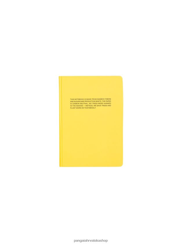 pribor Pangaia drvo besplatno bilježnica šafran žuta uniseks 4VDHN0695
