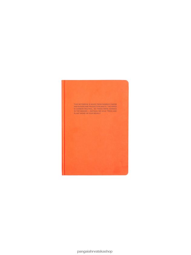 pribor Pangaia drvo besplatno bilježnica kaki naranča uniseks 4VDHN0696