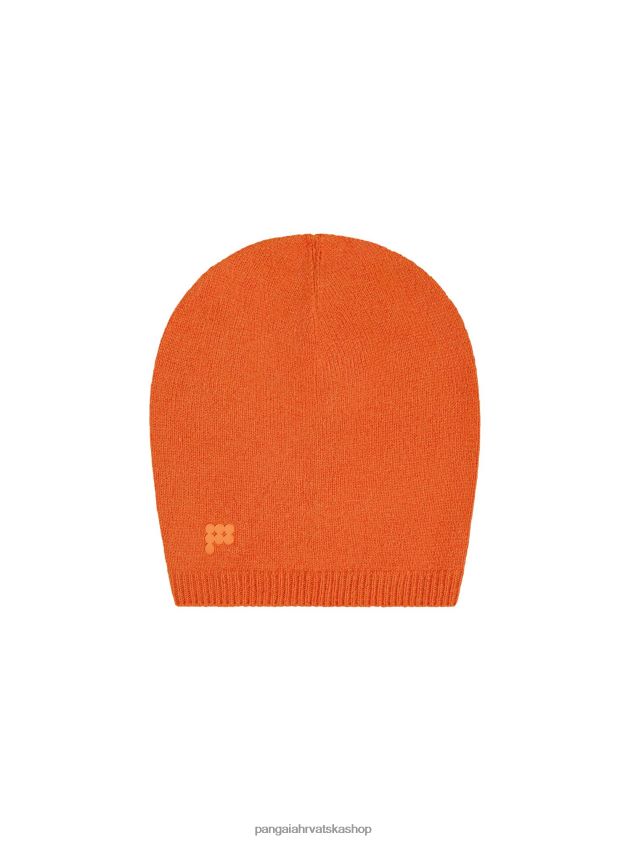 pribor Pangaia kapica od recikliranog kašmira cimet naranča uniseks 4VDHN0505