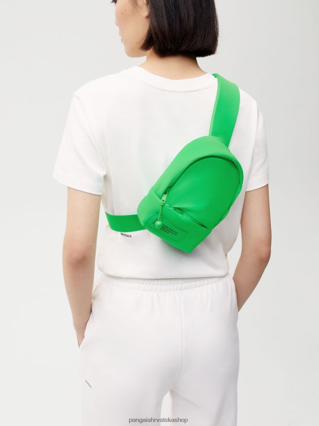 pribor Pangaia najlonska torba za križ zelena od žada uniseks 4VDHN0675