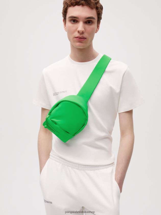 pribor Pangaia najlonska torba za križ zelena od žada uniseks 4VDHN0675