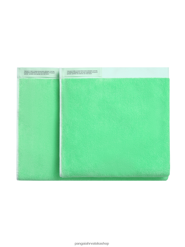 pribor Pangaia srednji ručnik za kupanje laguna zelena uniseks 4VDHN0662