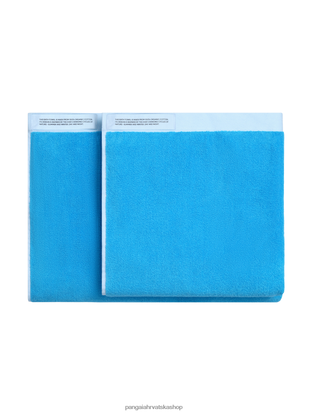 pribor Pangaia srednji ručnik za kupanje mjesečev kamen plavi uniseks 4VDHN0668