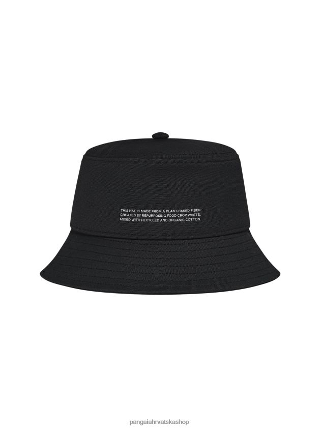 pribor Pangaia uljarica hemp bucket hat crno uniseks 4VDHN0690