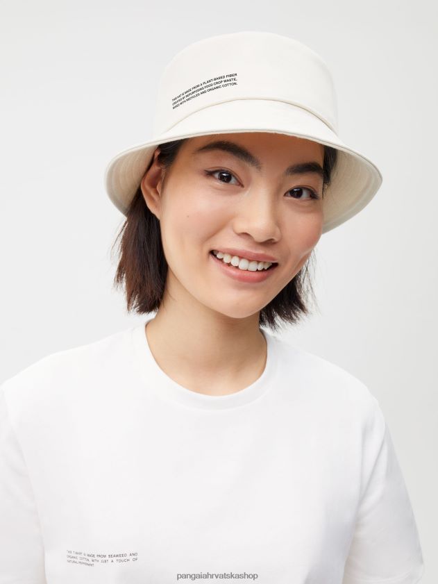 pribor Pangaia uljarica hemp bucket hat ekru slonovača uniseks 4VDHN0691