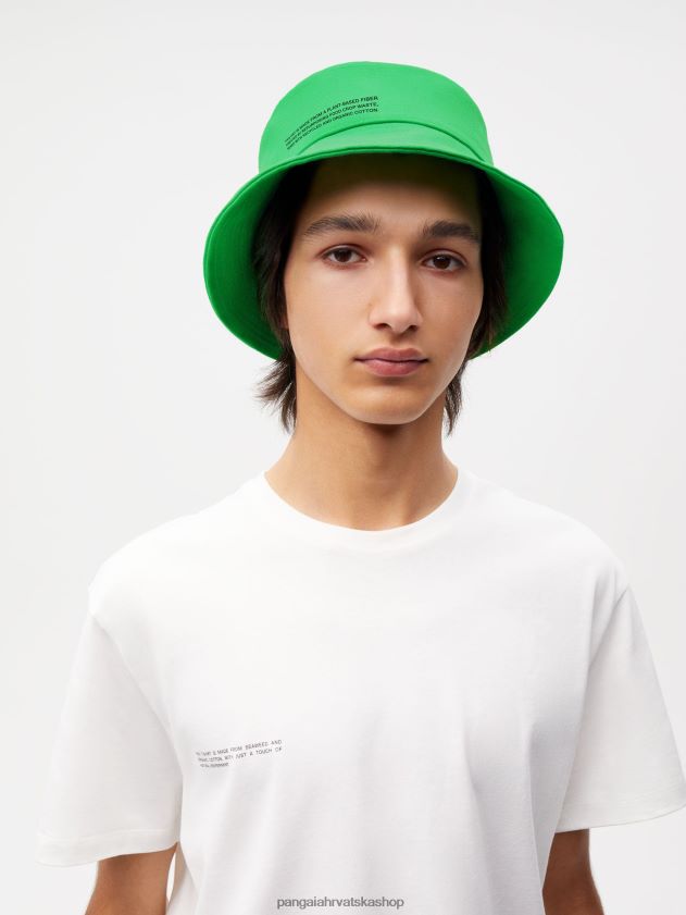 pribor Pangaia uljarica hemp bucket hat zelena od žada uniseks 4VDHN0688