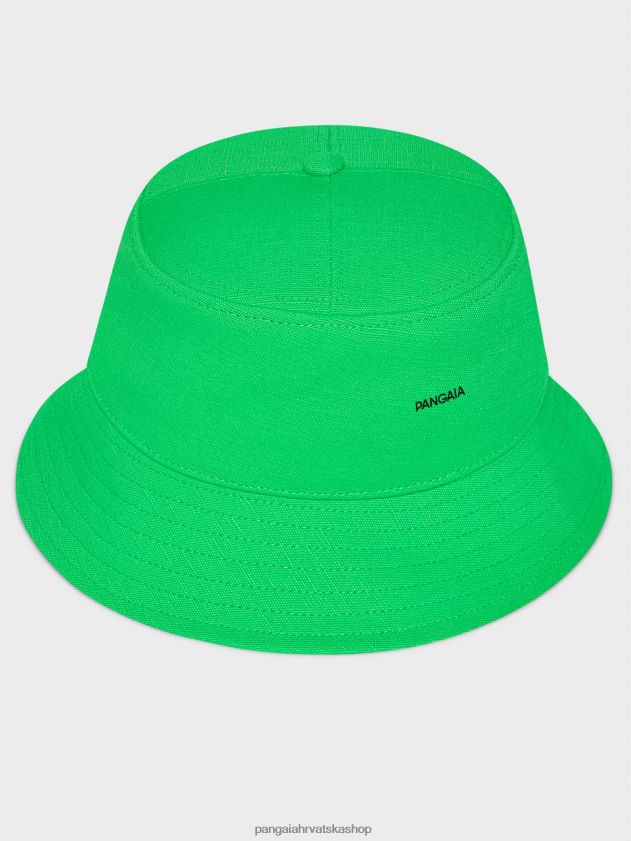 pribor Pangaia uljarica hemp bucket hat zelena od žada uniseks 4VDHN0688