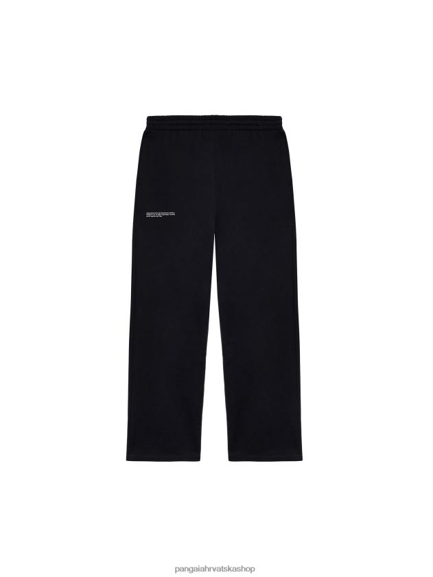 odjeća Pangaia 365 hlače s ravnim nogavicama crno žene 4VDHN0300