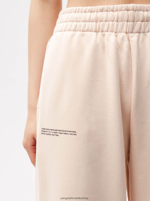 odjeća Pangaia 365 hlače s ravnim nogavicama pijesak žene 4VDHN0316