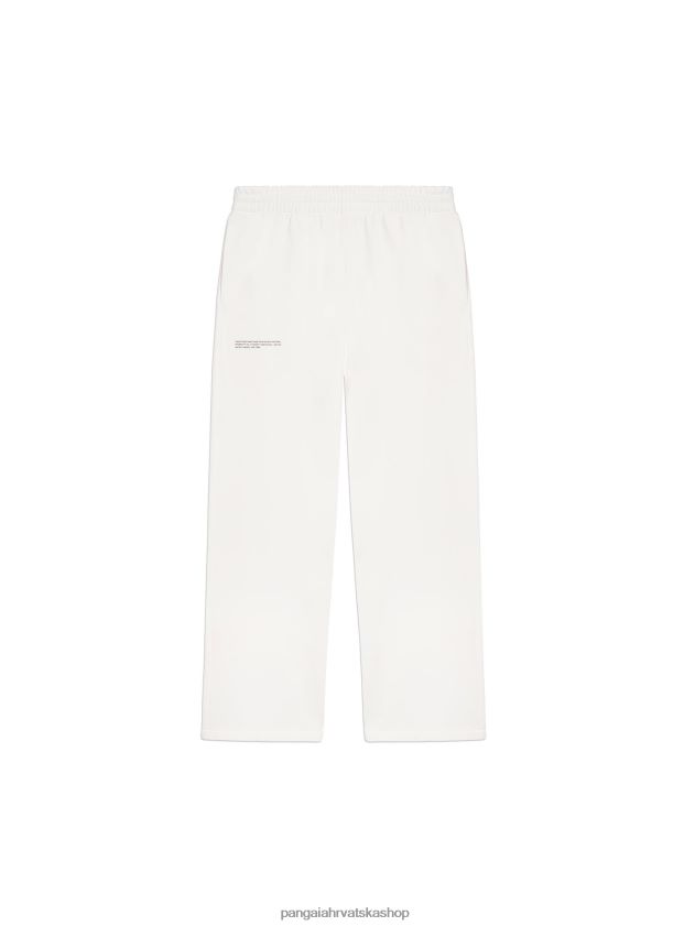 odjeća Pangaia 365 hlače s ravnim nogavicama prljavo bijela žene 4VDHN0340