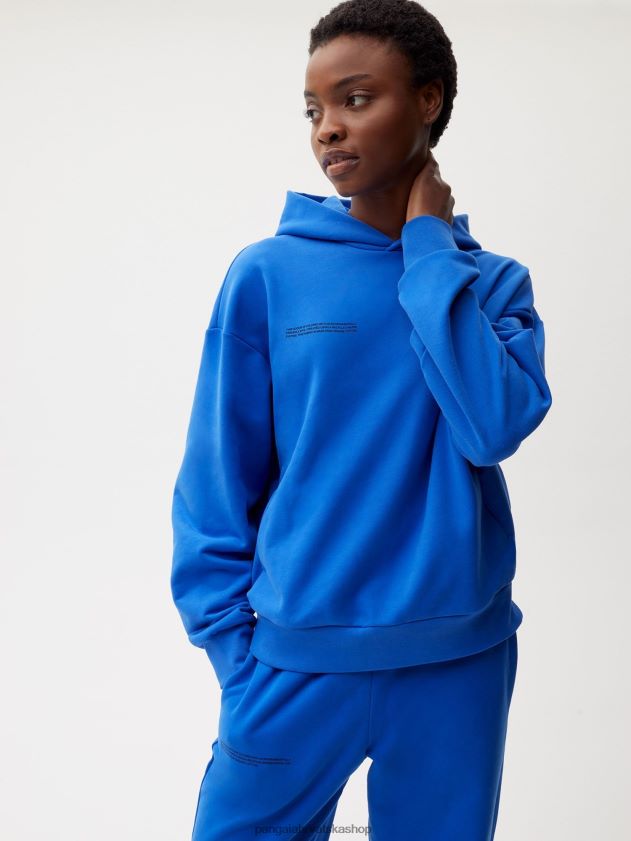 odjeća Pangaia 365 trenirke kobalt plava žene 4VDHN0338