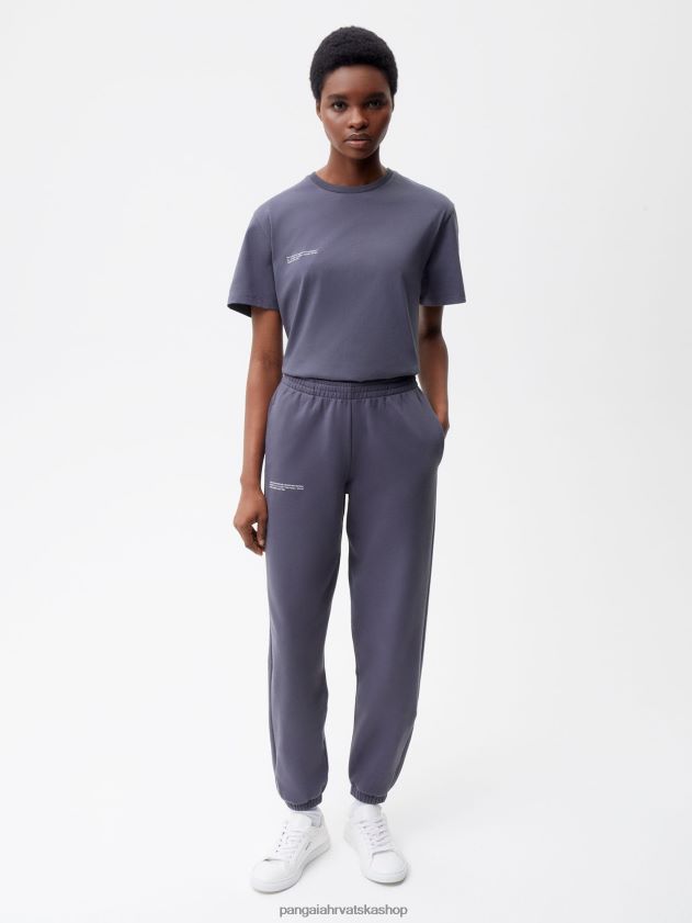 odjeća Pangaia 365 trenirke plavi škriljevac žene 4VDHN0306