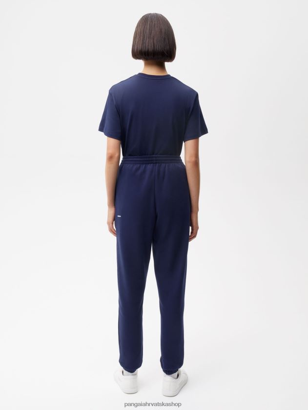 odjeća Pangaia 365 uske trenirke mornarsko plava žene 4VDHN0321