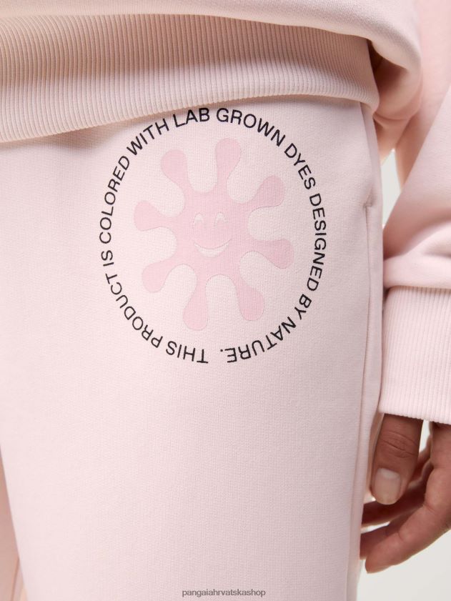 odjeća Pangaia lab colorifix trenirke s potpisom midway gejzir ružičasta žene 4VDHN0372