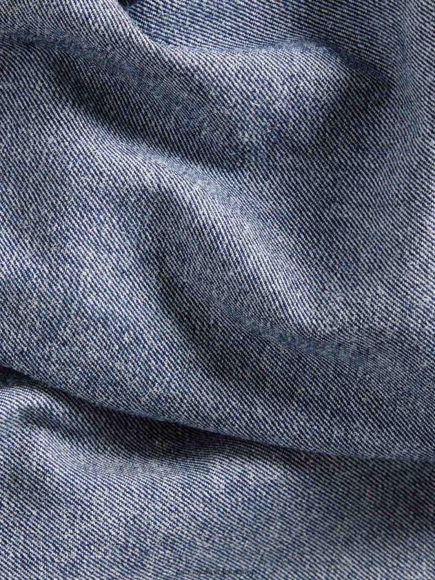 odjeća Pangaia nettle denim ravne traperice srednje pranje žene 4VDHN0381