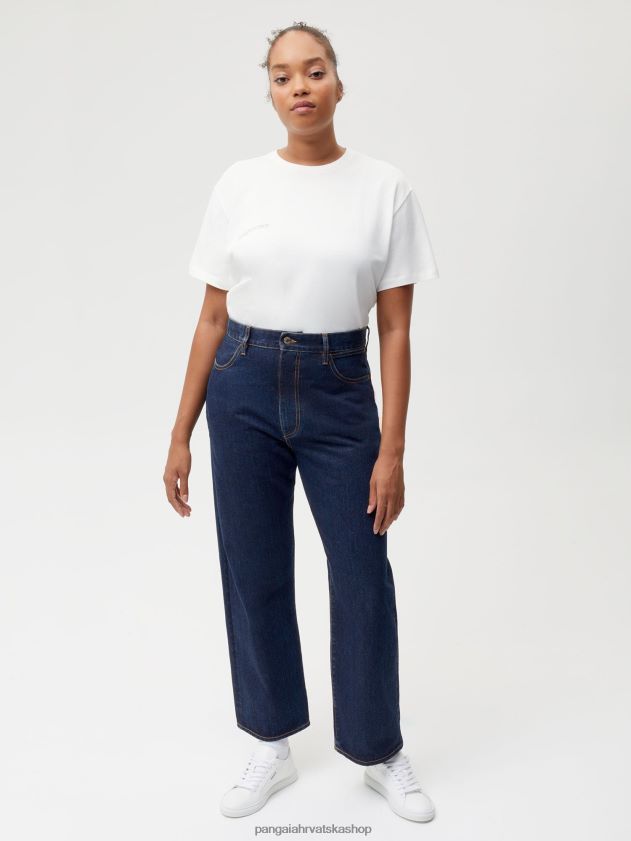 odjeća Pangaia nettle denim traperice visokog rasta ispirati oprati žene 4VDHN0383