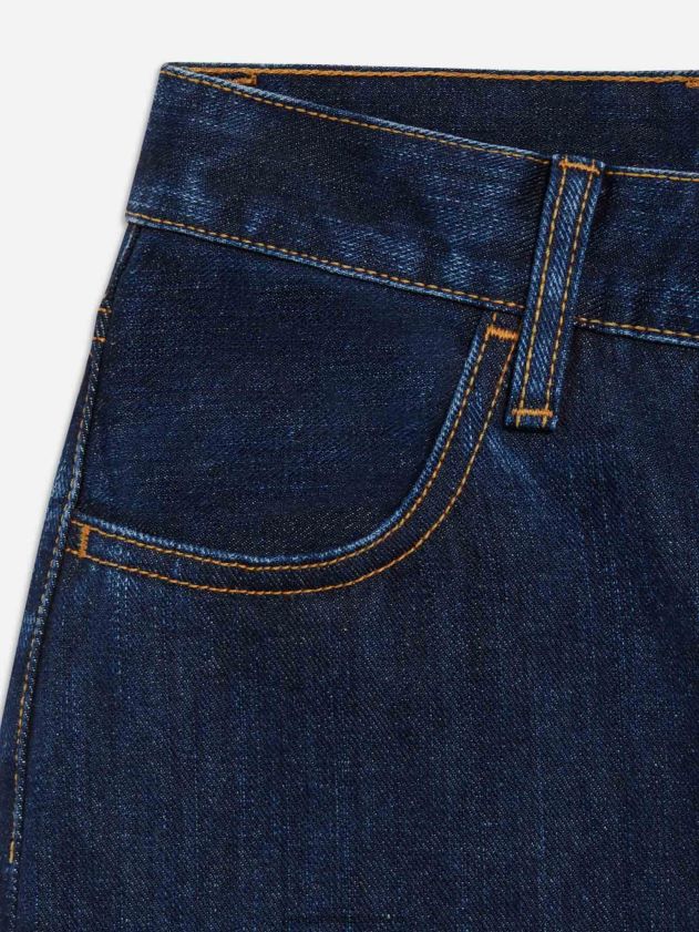 odjeća Pangaia nettle denim traperice visokog rasta ispirati oprati žene 4VDHN0383