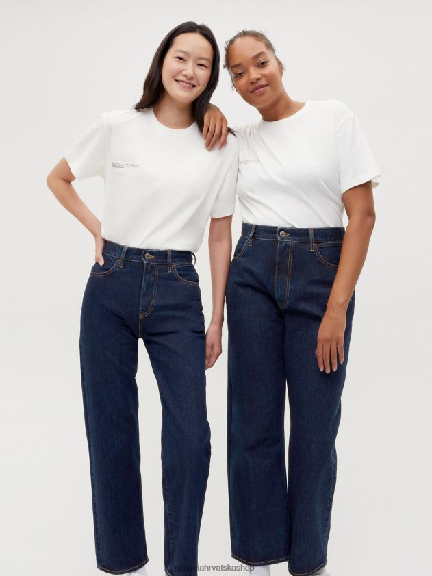 odjeća Pangaia nettle denim traperice visokog rasta ispirati oprati žene 4VDHN0383