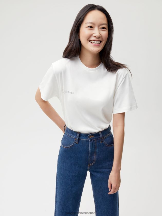 odjeća Pangaia nettle denim traperice visokog rasta srednje pranje žene 4VDHN0373