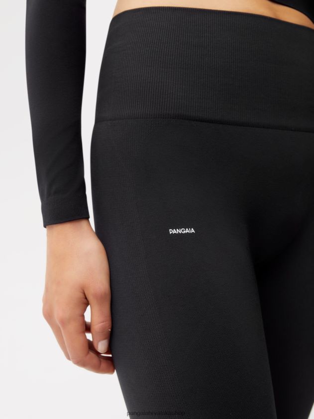 odjeća Pangaia pokretne tajice crno žene 4VDHN0379