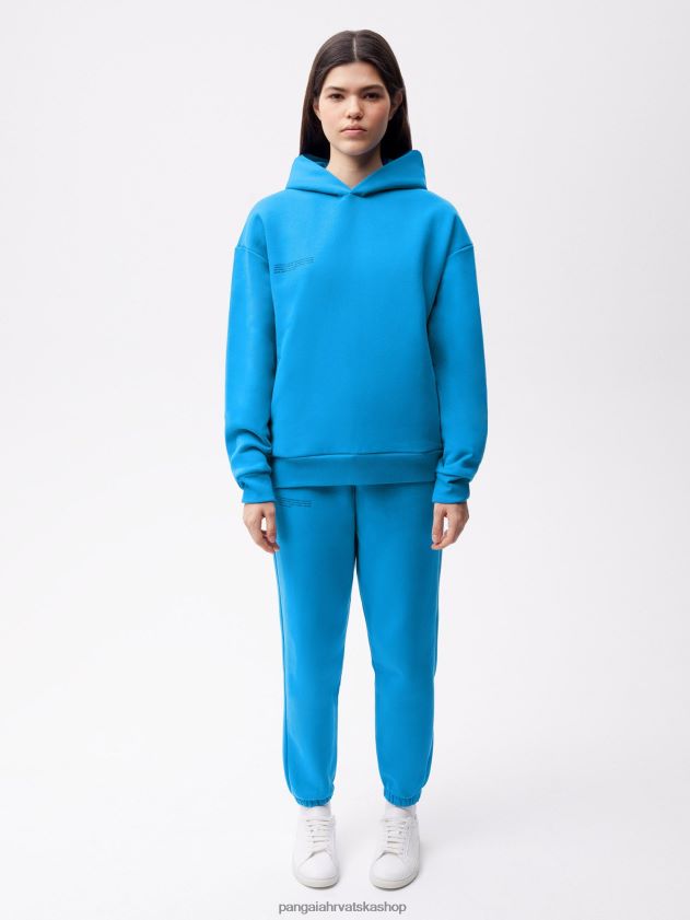odjeća Pangaia prepoznatljive trenirke cerulean blue žene 4VDHN0339