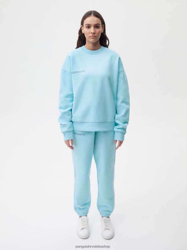 odjeća Pangaia prepoznatljive trenirke nebesko plavo žene 4VDHN0311