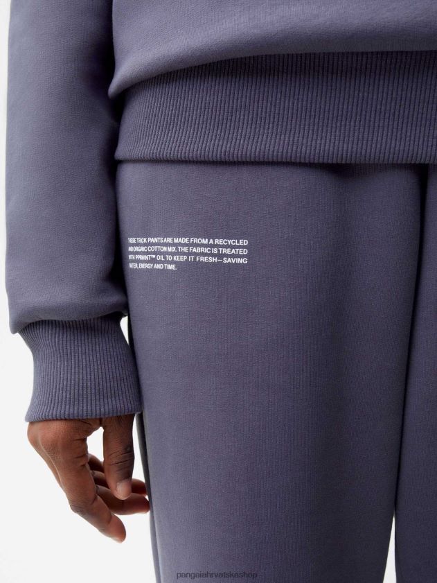 odjeća Pangaia prepoznatljive trenirke plavi škriljevac žene 4VDHN0293