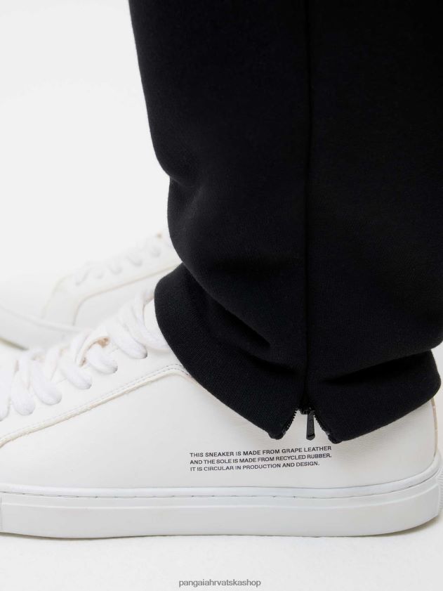 odjeća Pangaia sužene trenirke od recikliranog pamuka crno žene 4VDHN0345