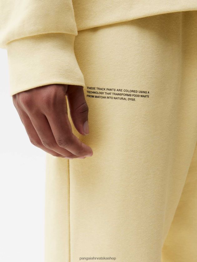 odjeća Pangaia trenirke boje za hranu matcha zelena žene 4VDHN0354