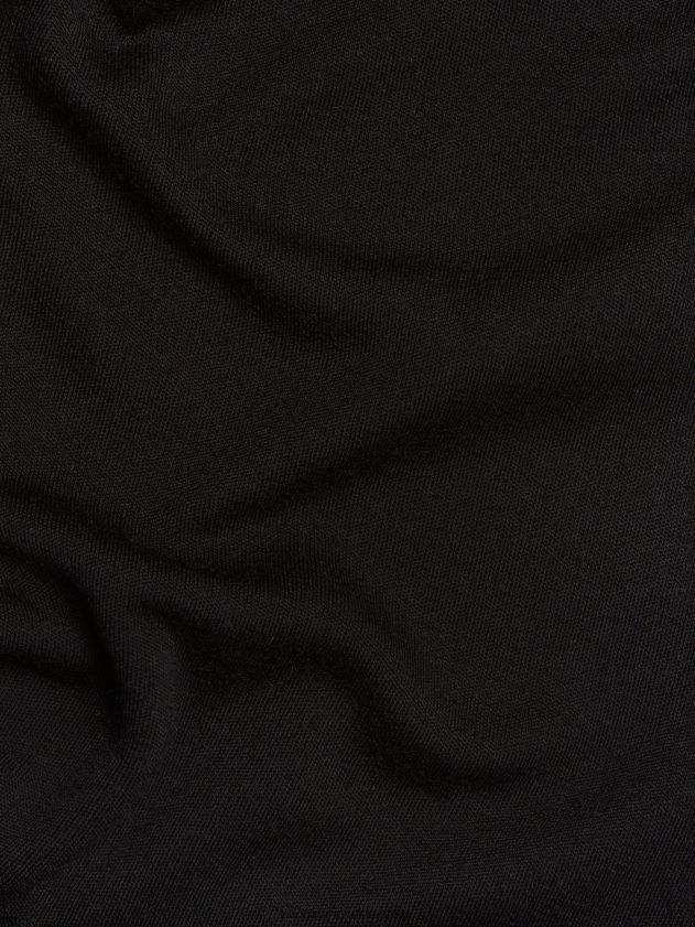 odjeća Pangaia trenirke od merino vune crno žene 4VDHN0360