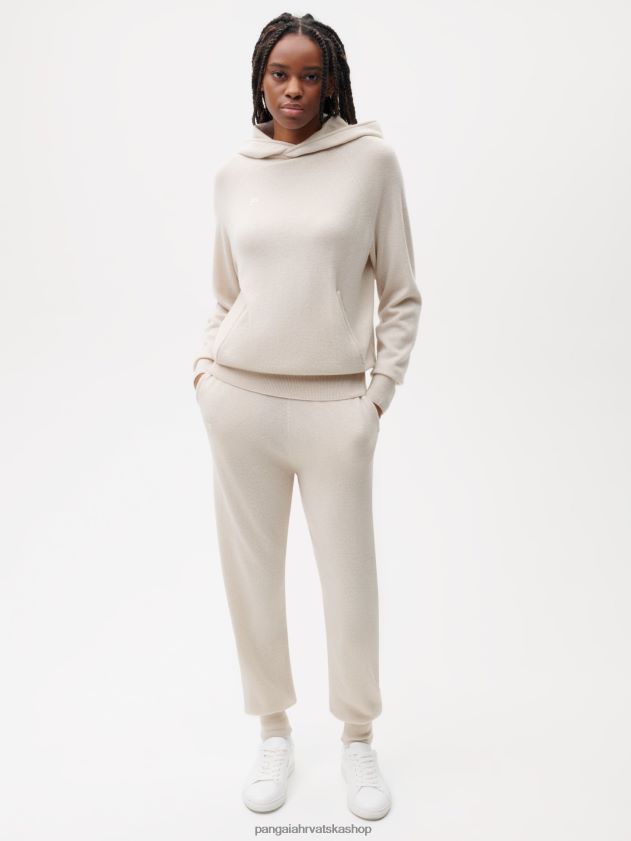 odjeća Pangaia trenirke od recikliranog kašmira zobena kaša žene 4VDHN0328