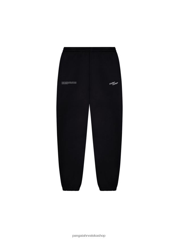 odjeća Pangaia x victor victor trenirke s potpisom crno žene 4VDHN0324